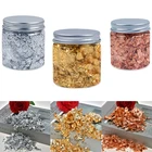 3g имитация серебряной меди фольга блестки лист хлопья листы оптом фольга бумага для золочения Сделай Сам дизайн ногтей Декор золотой лист