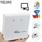 YIZLOAO разблокированные 300 Мбитс Wi-Fi роутеры 4G LTE CPE мобильный роутер со слотом для SIM-карты LAN беспроводной широкодиапазонный роутер Wi-Fi роутер Ap