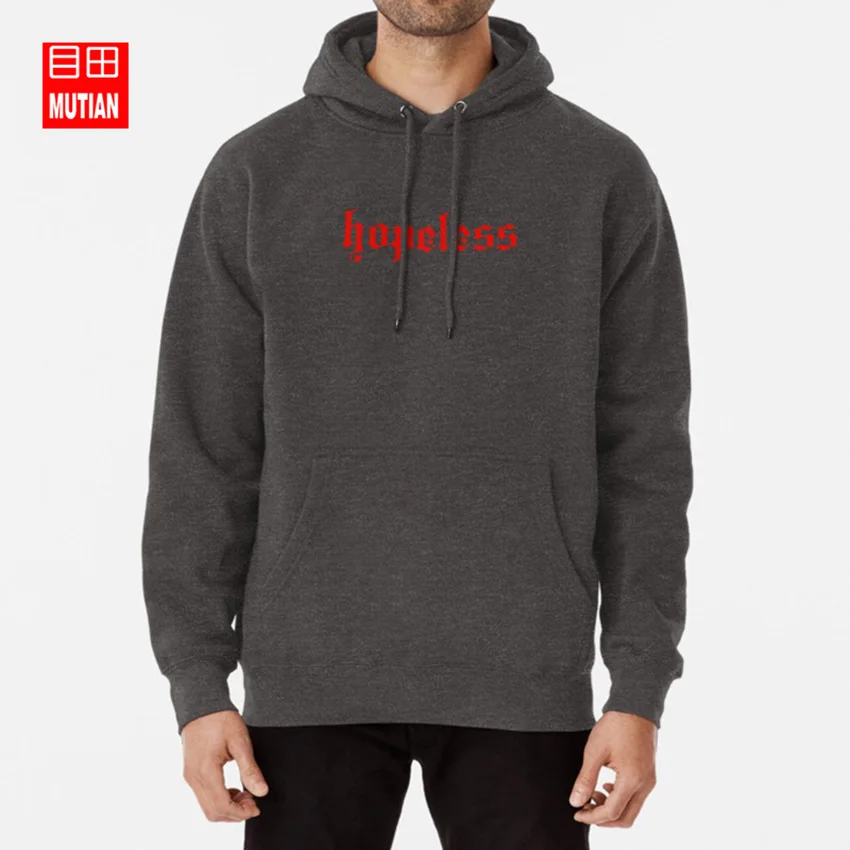Hopeless толстовки, свитшоты halsey hfk hopeless founate kingdom strangers 100 буквы now or never - Цвет: darkgrey-hoodie