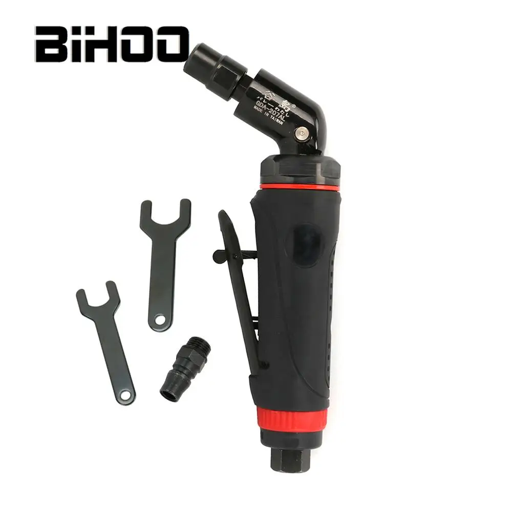 

1/4" Pneumatic Air Angle Die Grinder 120 Degree Grinding Mill Engraving Tool Polishing Machine For Pneumatic Tools 25000RPM