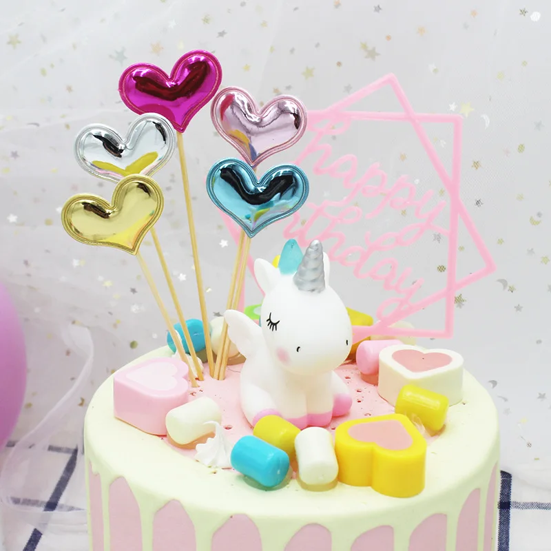 Милый дешевый Топпер для украшения кексов вечерние украшение торта милая