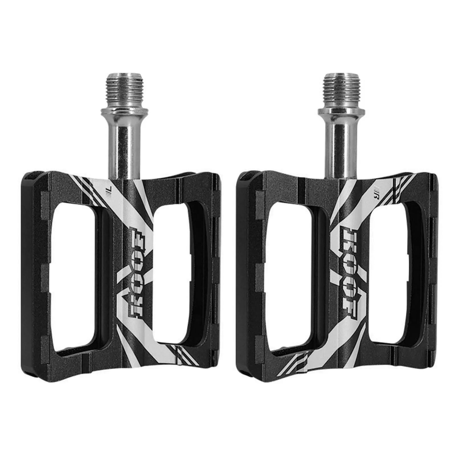 

2PCS Ultralight Bicycle Pedal Mountain Bike Pedals Platform Bicycle Non-Slip Flat Aluminum Alloy Pedals MTB Bike Impart