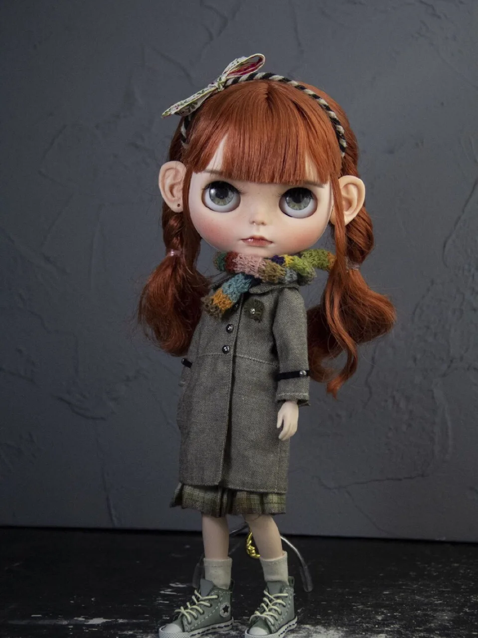 Ледяной 19 шарнир blyth кукла с Макияж лица белая кожа DIY коричневый волос желтый век