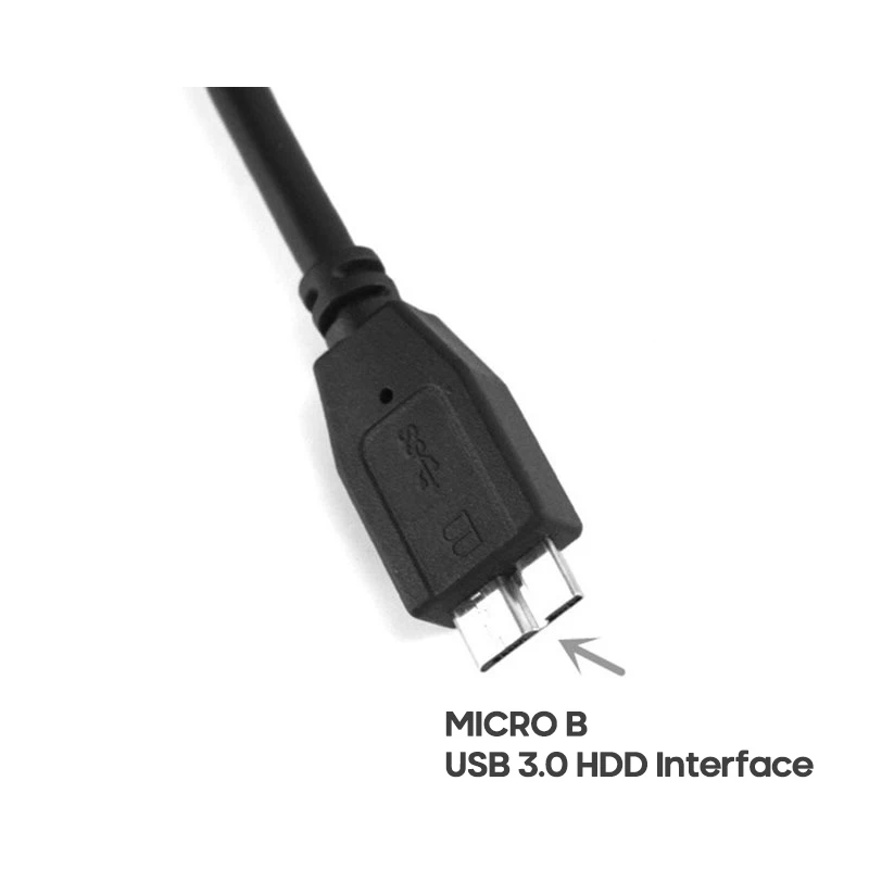 USB 0 6 Micro-B кабель для мобильного жесткого диска с двойной головкой питания