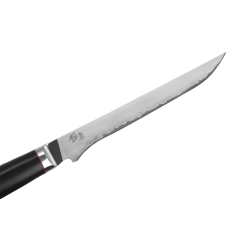 Japan AUS-10 composite steel Forging knife Boning knives Filleting Salmon Black walnut scabbard giveaway | Дом и сад