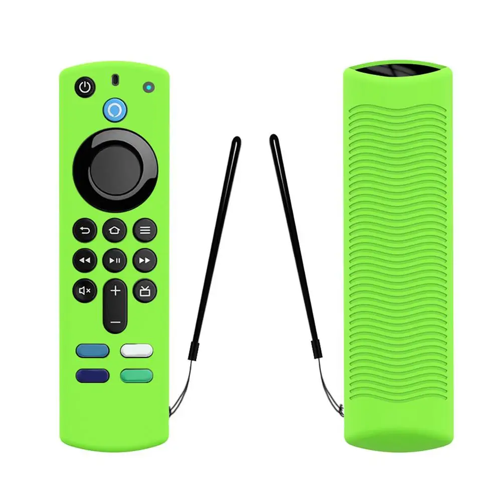 Чехол для Alexa Voice Remote 3rd Gen Противоскользящий Ударопрочный силиконовый чехол Fire TV