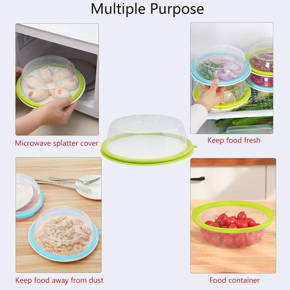 3/6/9 шт. для кухни силиконовая крышка хранения свежести продуктов вакуумные
