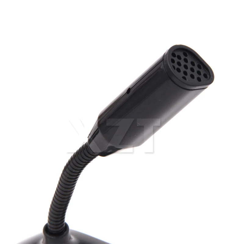 Регулируемый USB микрофон для ноутбука Mac настольного ПК записывающего студийного