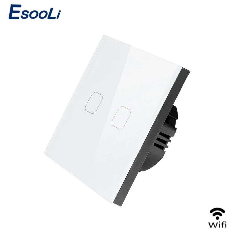 Esooli ЕС/Великобритания wifi умный сенсорный переключатель приложение беспроводной