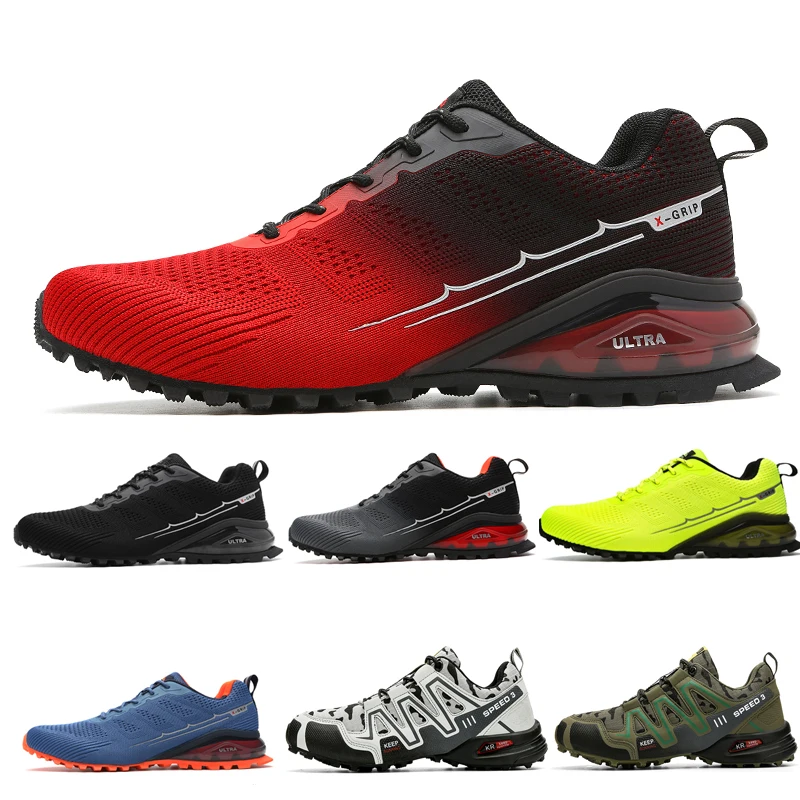 

Hiking Shoes Men Mountain Tracking Shoes Men Sport Shoes Outdoor Jogging Trekking Sneakers Male Shoes Adult Big Size 39-50