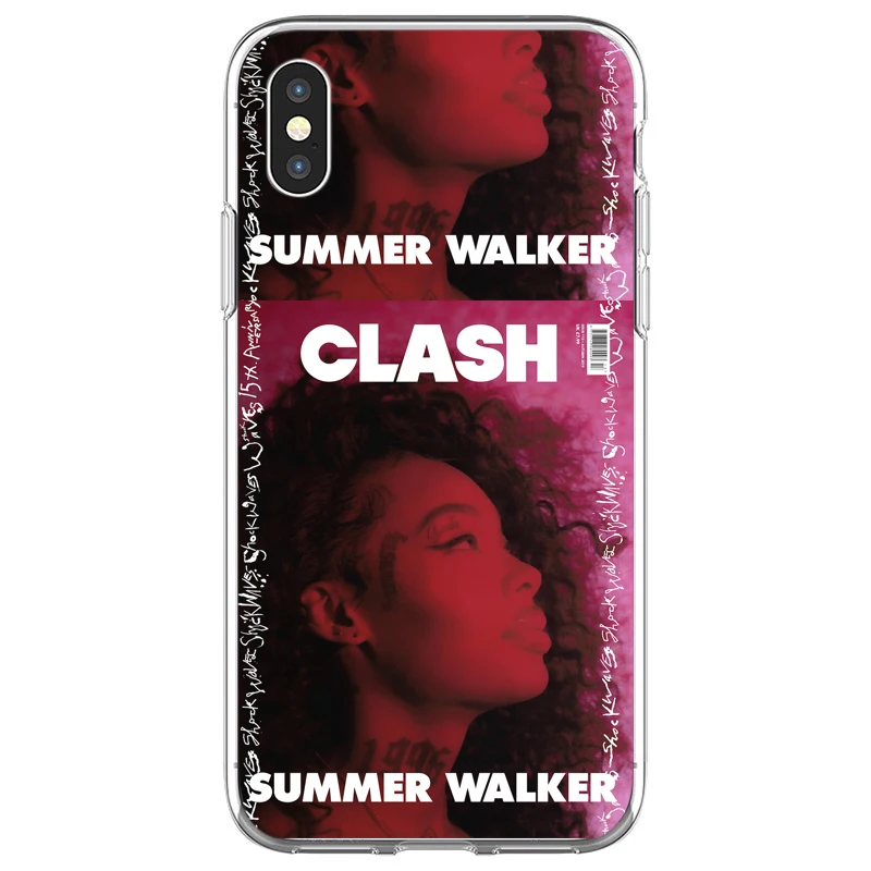 Летние Walker над ней RNB реперские кепки Мягкий силиконовый чехол Чехол для