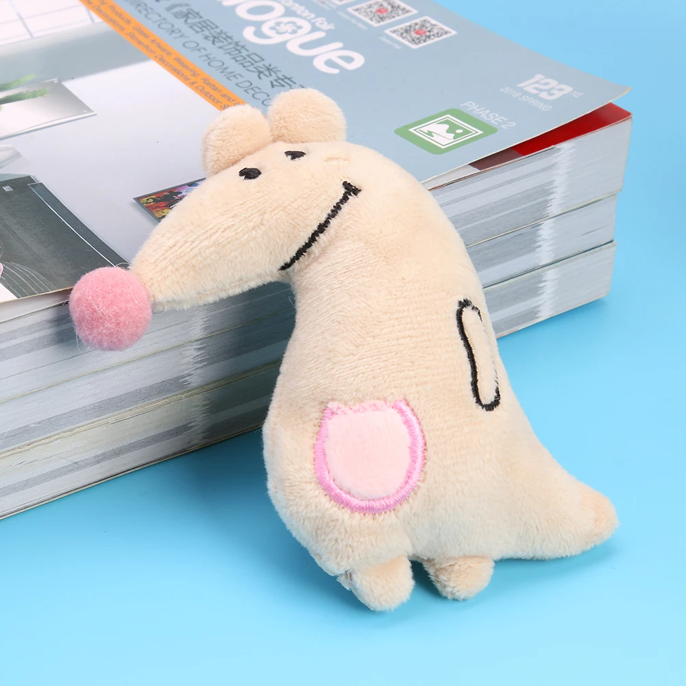 

Traning Dog Toys Supplies Funny Plush Cat Toys Lovely Plush Animal Mint Kitten Teaser Playing Interactive Toy Pet Accessories