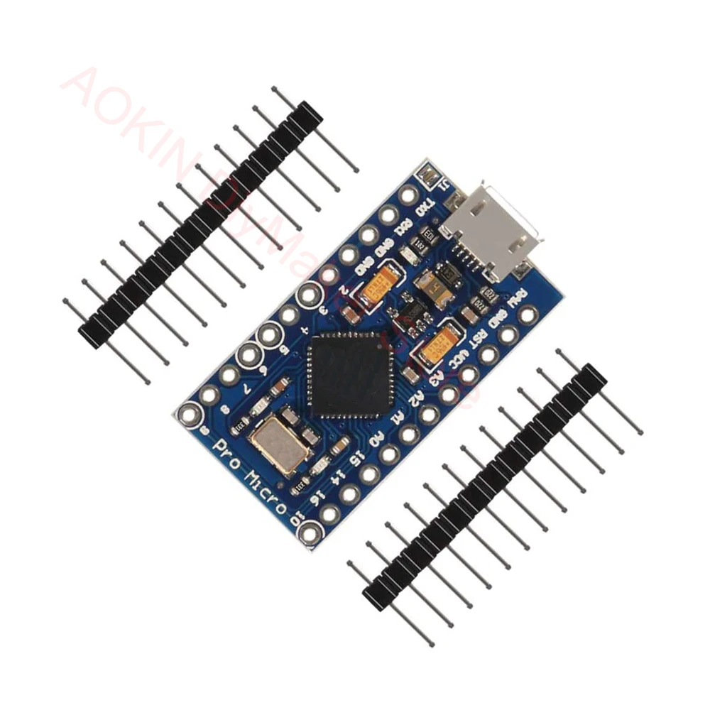 Макетная плата для Arduino Pro Micro Atmega32U4 5 в 16 МГц загрузочное устройство IDE USB с