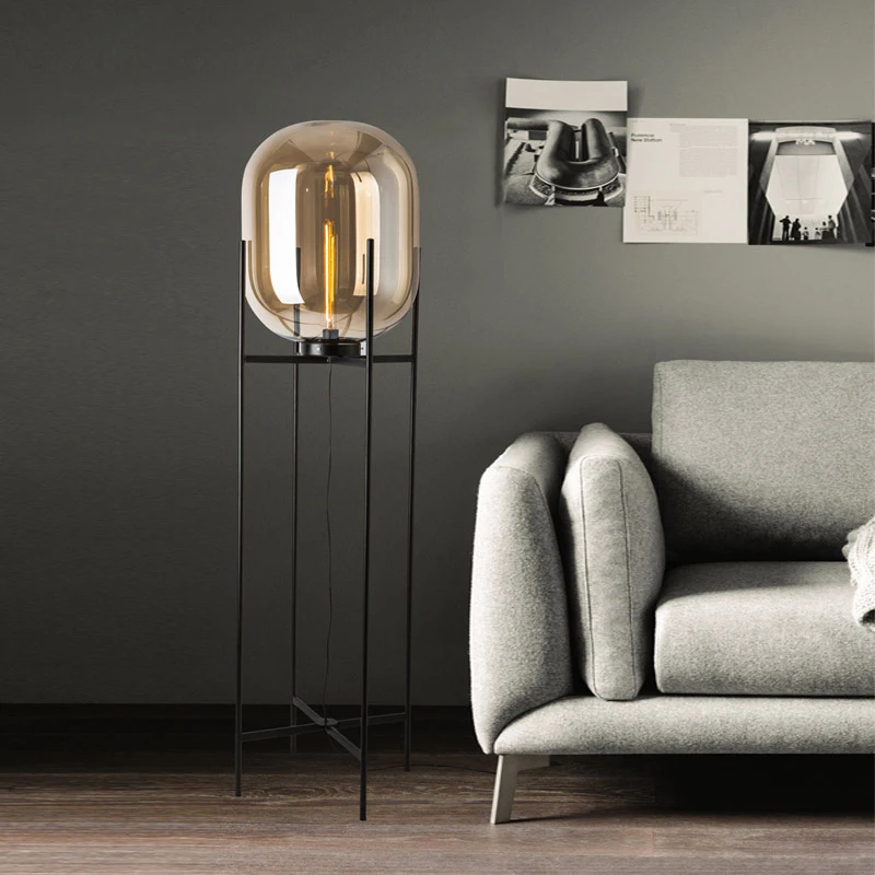 

led glass modern industrial decor living room lamp dining room bedroom lamps for living room