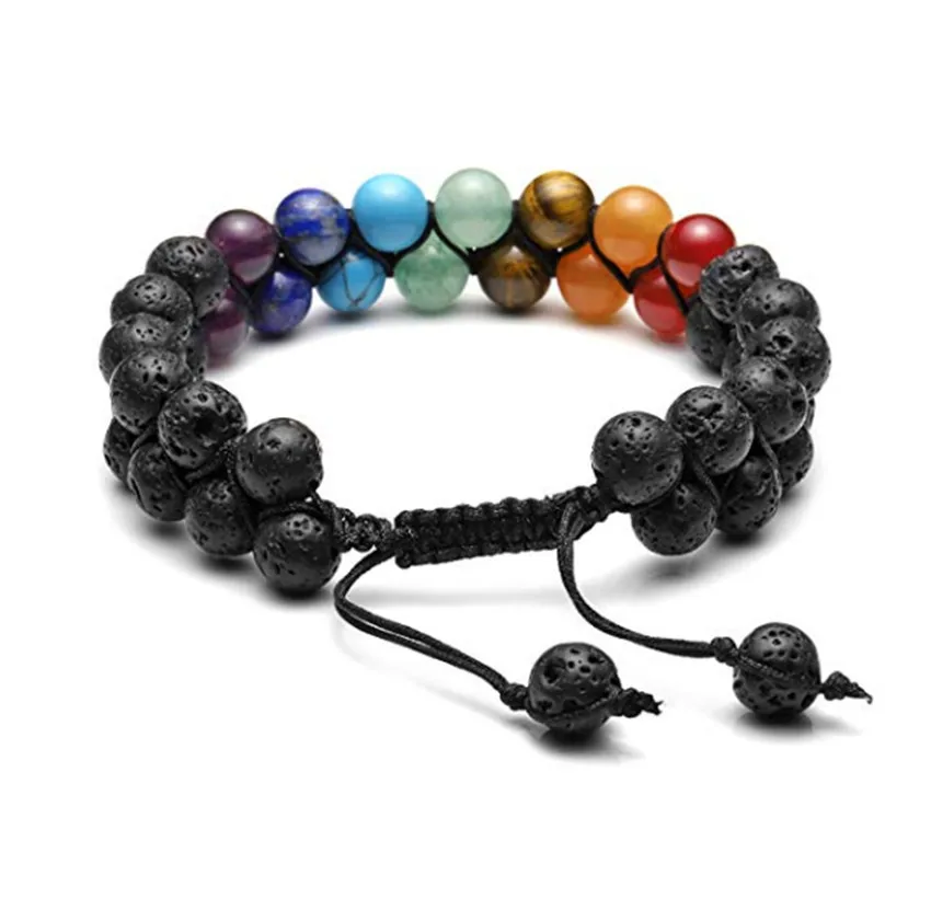 FYJS уникальное серебро ручной работы Плетение 8 мм круглые бусины слой аметистов