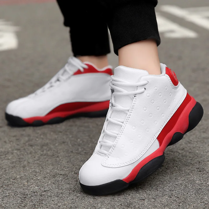 Мужские баскетбольные кроссовки для детей Джордан Ретро 13 Детский Баскетбол