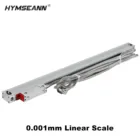 Тонкие линейные весы DRO 0,001 мм 50 100 150 200 250 300 350 мм, тонкие, маленькие, тонкие, маленькие, 1 мкм, фотокодировщик, измерительный датчик