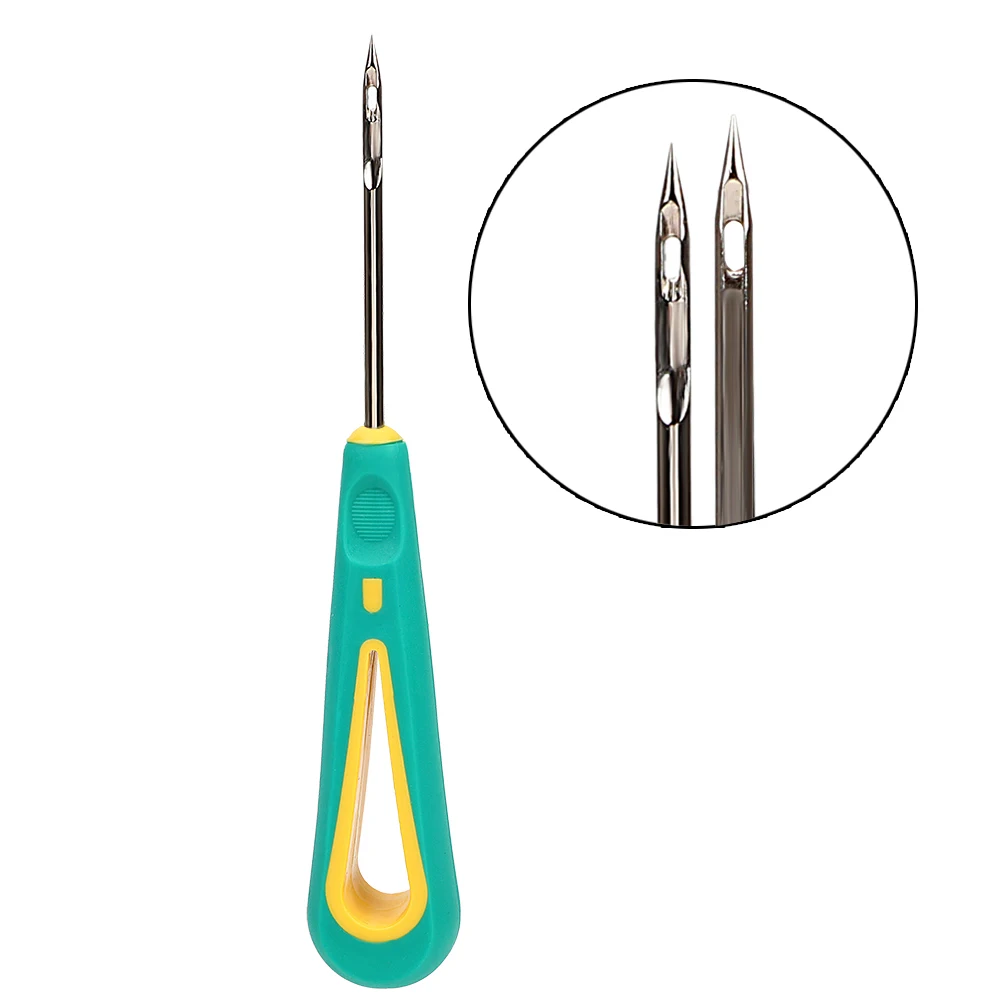 

Canvas Leather Sewing Shoes Leather Craft Sewing Supplies Rubber Handle Leathercraft Needle Tool Kit Manual Repair Tool