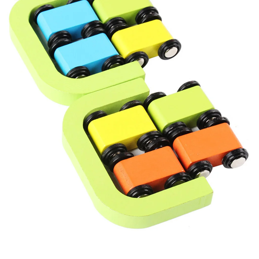 

Wooden 7-layer Ramp Race Track & 8 Mini Inertia Car Sliding Toy Vehicel&Train Baby Toddler Motor Skill Developmental Kids Gift