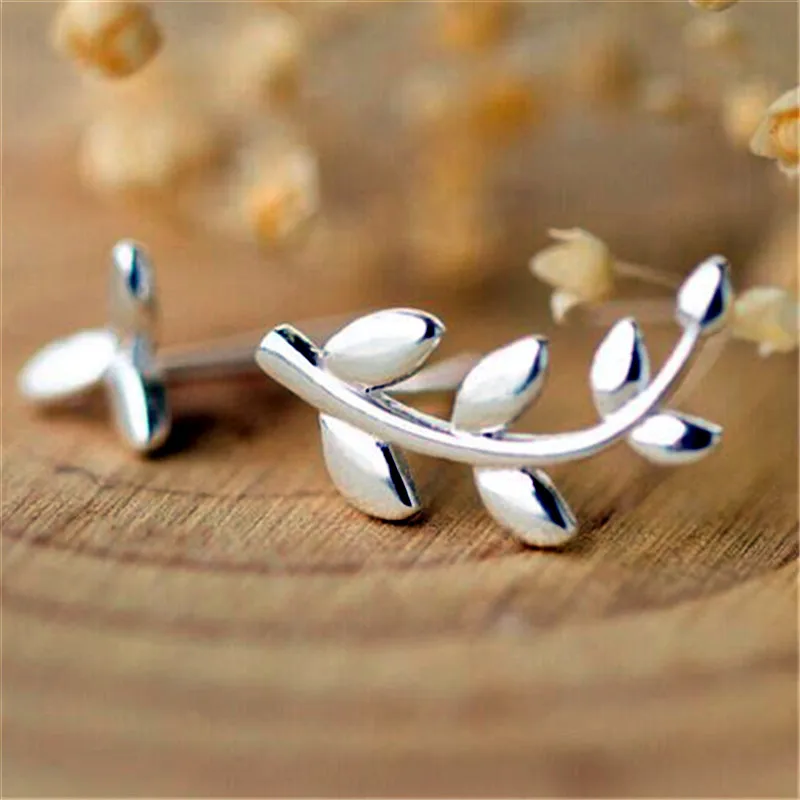 

Simple Fashion Silver Earrings Personality Charm Classic Temperament Female Wild Love Ear Jewelry