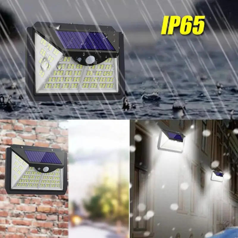 

188 LED Solar Light Outdoor 4Modes Solar Lamp Powered Sunlight Waterproof Motion Sensor Light for Garden Patio Luces Solares