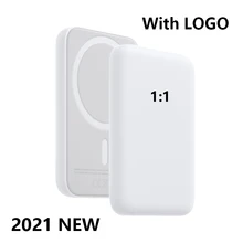 Portable Magnetic Wireless Power Bank For iphone 13 12 13Pro 12Pro Max 5000mAh Mini Powerbank Mobile Phone External Battery