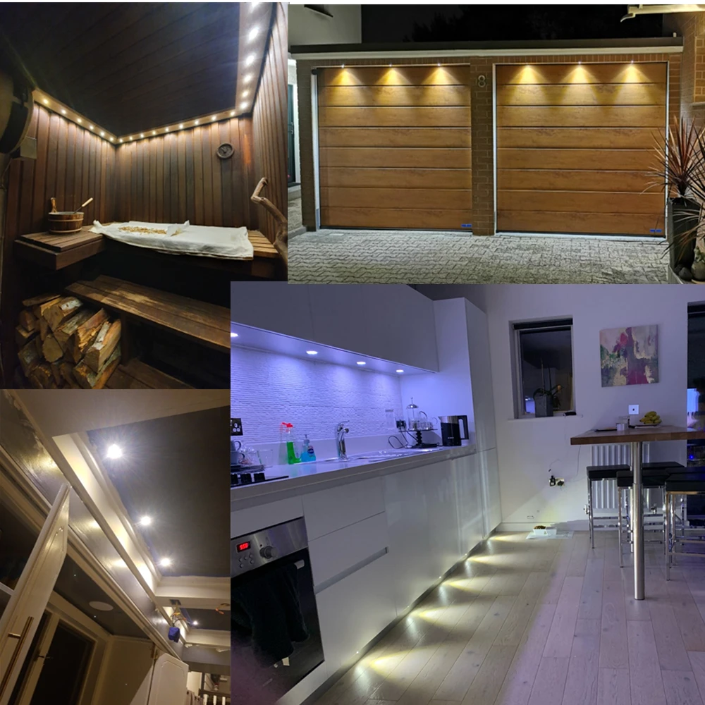 12V Мини Светодиодный точечный светильник с пультом дистанционного управления