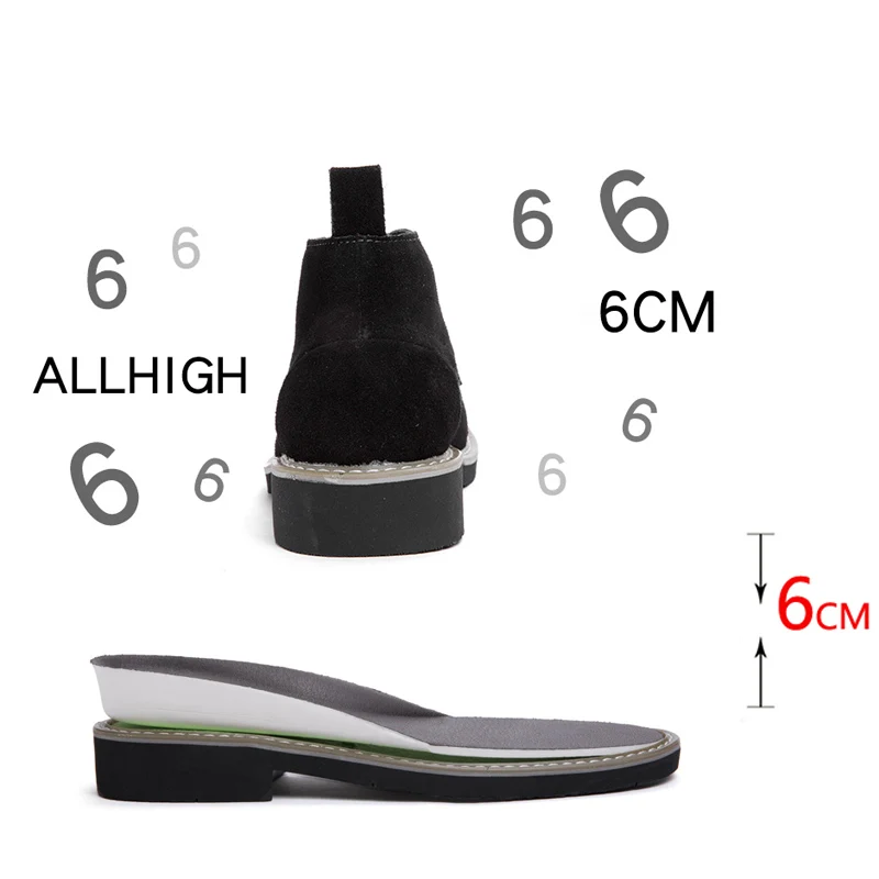 Мужские ботинки увеличивающие рост Обувь для увеличения роста Мужская деловая