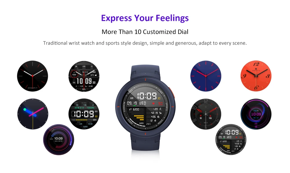 Умные часы Hua mi AMAZFIT Verge, глобальная версия, gps, IP68, AMOLED экран, ответ на звонки, умные часы, мульти спортивные часы для mi 8