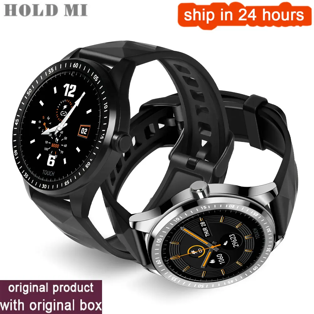 Смарт часы E1 для мужчин IP68 водонепроницаемый спортивный трекер сердечного ритма