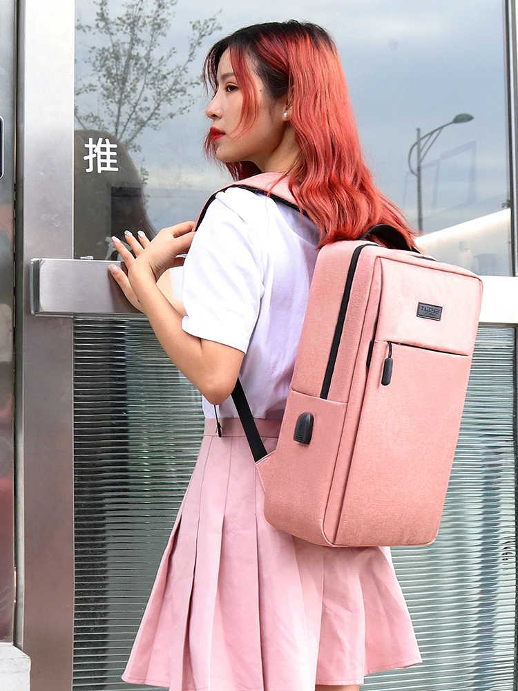 Сумка для ноутбука 15 6 дюйма с Usb-разъемом школьный рюкзак 16 17 3 дюймов дорожный