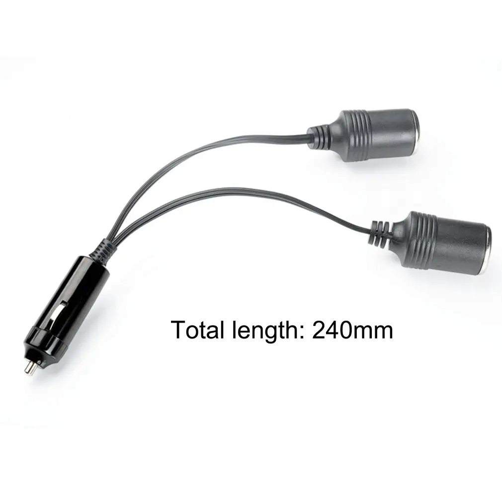 

Dual Port Car Cigarette Lighter 12V-24V Power Charger Adapter Socket Splitter Female Socket Bakelite Plug Connector Adapter