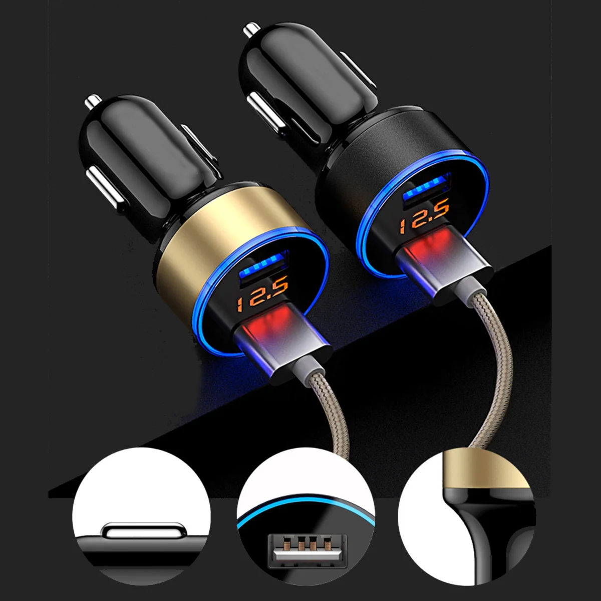 Мини 5V 3.1A двойной зарядное устройство usb со светодиодным дисплеем для Xiaomi samsung для iPhone X 8 P MP3 MP4 Carmera быстрое автомобильное зарядное устройство для телефона
