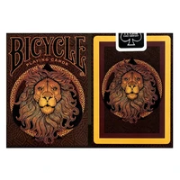 bicycle lion playing cards standard deck uspcc collectible poker magic card games magic props magic tricks for magician