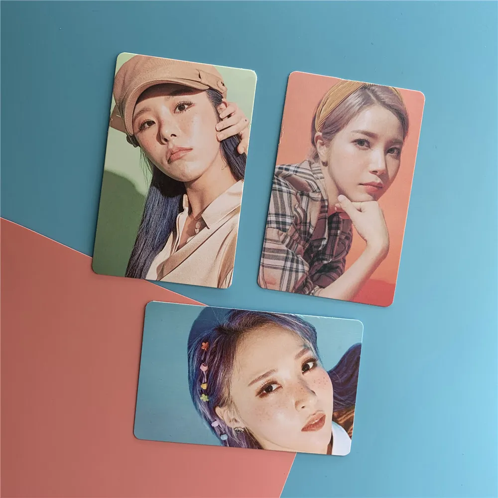 10pcs/set Kpop MAMAMOO photocard High quality HD photo K-pop Mamamoo LOMO CARD Album 2020 Season Greetings new arrivals - купить по