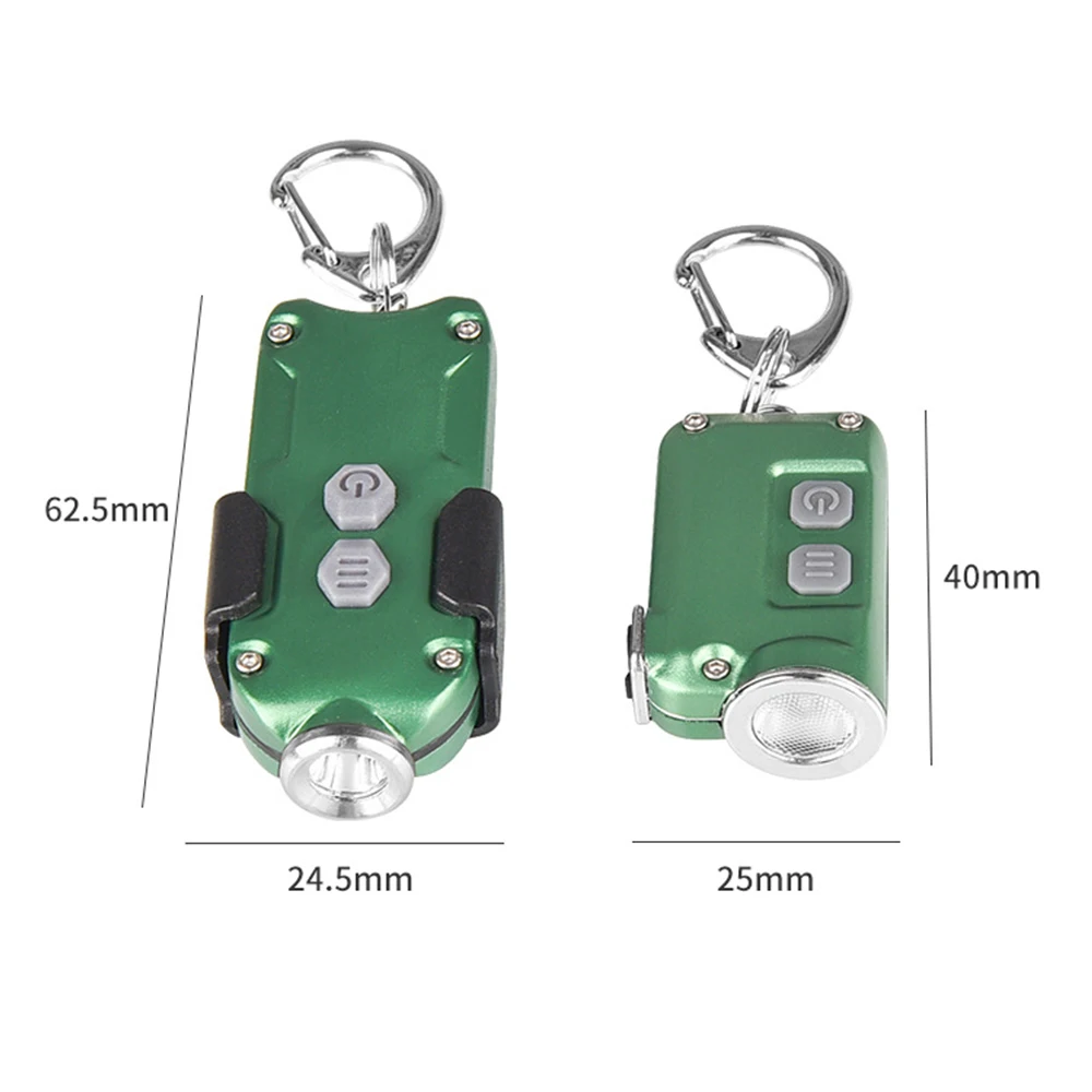 

Mini Portable XPG LED Flashlight USB Rechargeable Flash Light 4 Modes Waterproof Key Chain Torch Lights Lighting Camping Lamp