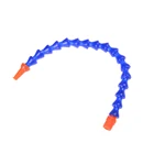 1pcs 300mm Universal Lathe Plastic Flexible Adjustable Water Oil Coolant Pipe Hose Round Nozzle 14 Spark Plug Tube Condenser