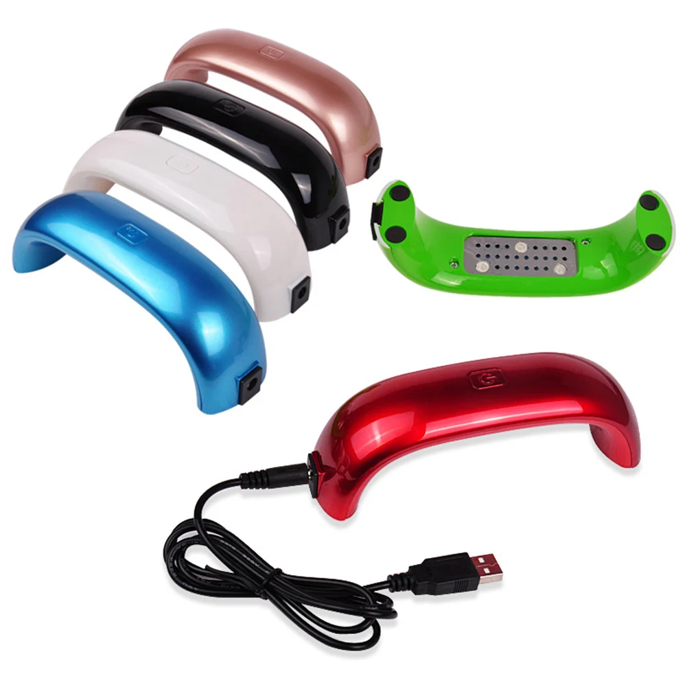 Мини-лампа для маникюра портативная с USB-зарядкой 9 Вт | Красота и здоровье