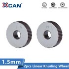 XCAN 2 шт. 1,5 мм HSS Противоскользящий одиночный прямой грубый диаметр 28 мм для металла токарный станок колесный токарный станок рифленые инструменты