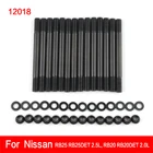 Комплект шпилек для головки блока цилиндров 202-4301 для Nissan RB25 RB25DET 2.5L, RB20 RB20DET 2.0L (12018)