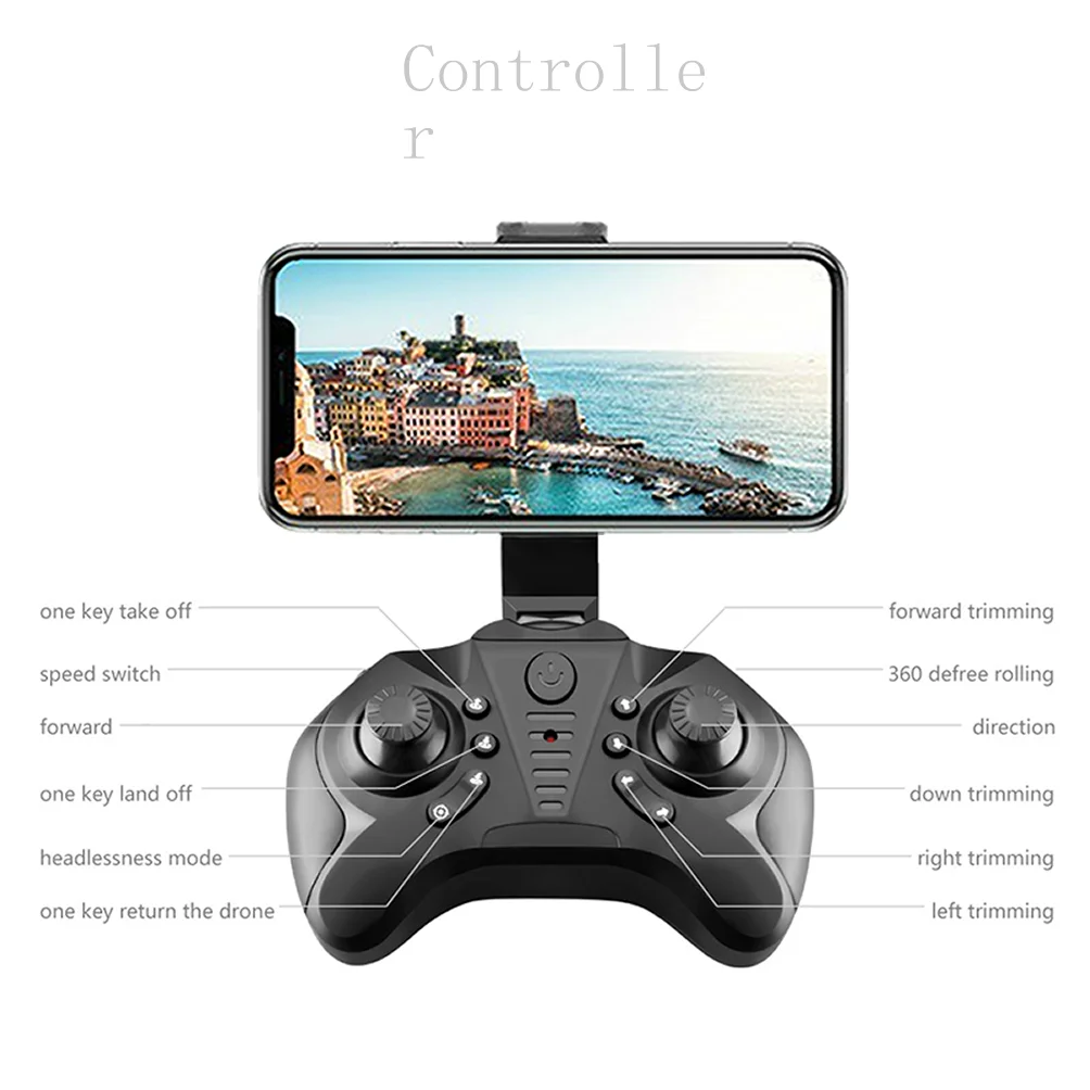 Мини-Квадрокоптер с дистанционным управлением камера 4K FPV Wi-Fi | Игрушки и хобби