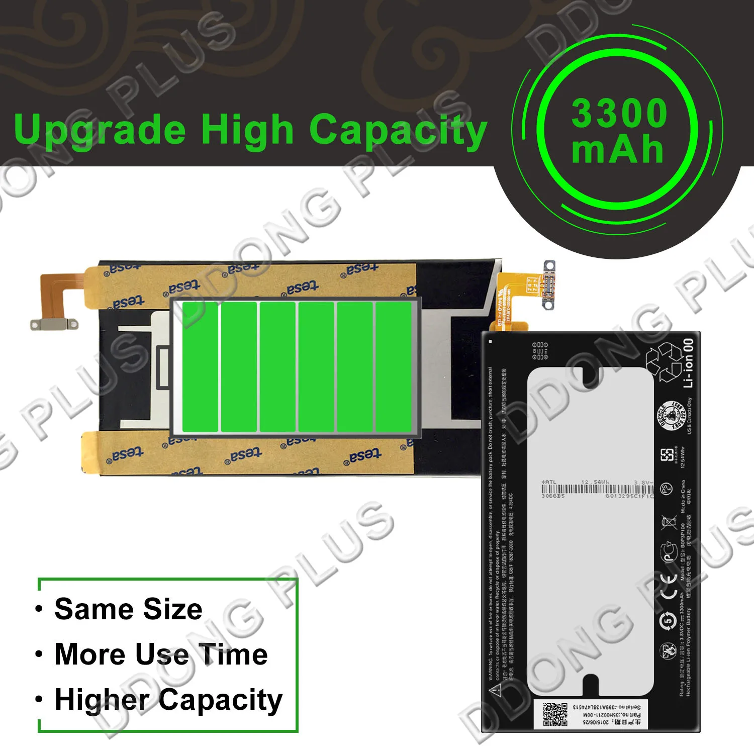 B0P3P100 аккумулятор для HTC One M8 6995LVW 35H00214-00M запасная часть ремонта - купить по