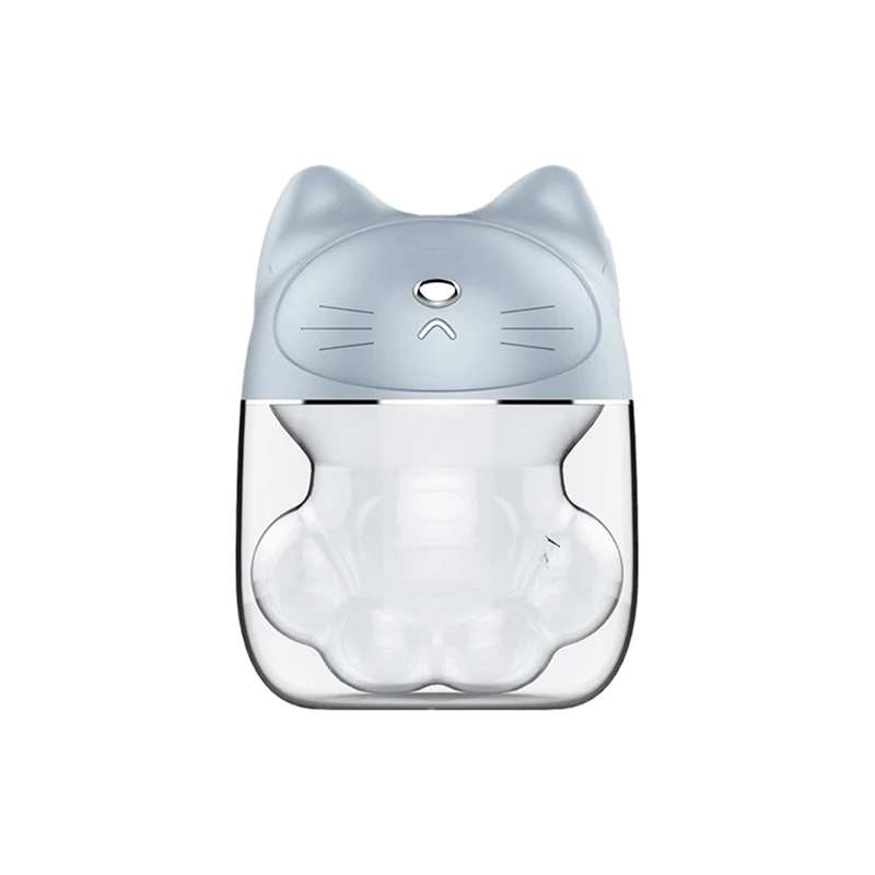 

150 мл милый кошачий коготь чашка увлажнитель воздуха USB Настольный диффузор распылитель ультразвуковой увлажнитель воздуха красочный ночн...