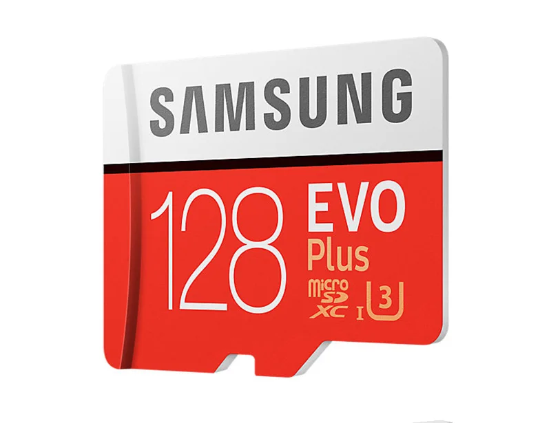 Samsung Micro SD карта 128 ГБ Evo Plus Flash 32 Гб 64 256 512 Class 10 UHS I высокоскоростная MicroSD TF|Карты