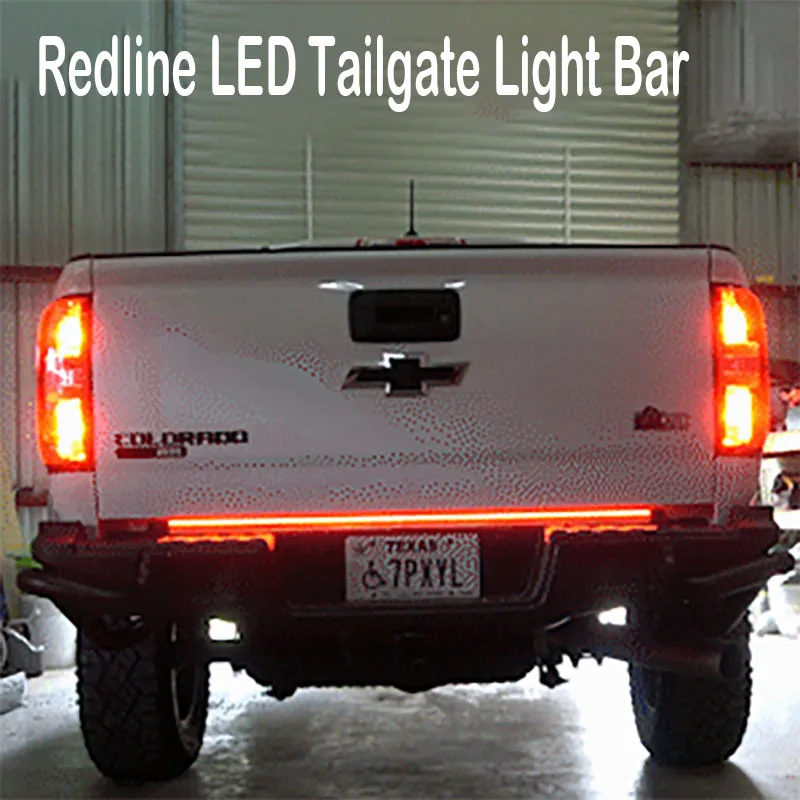 

Three row pickup taillight belt