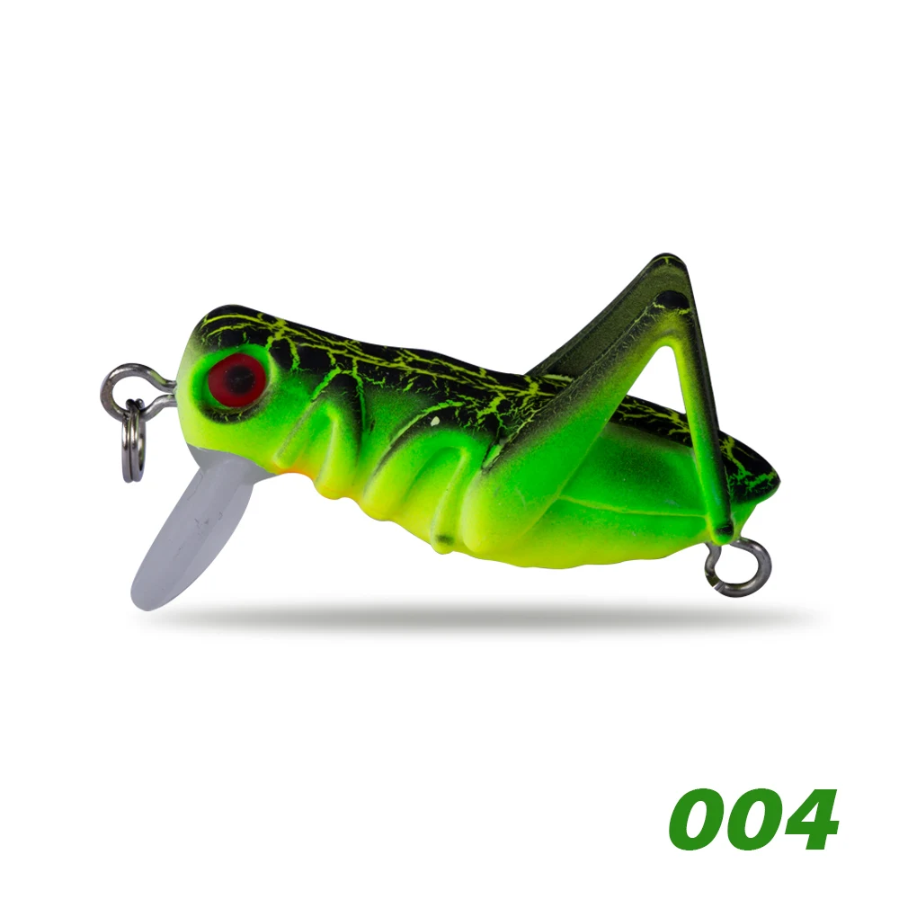 Ловля форели hunthouse кузнечик привлекает насекомых мини приманка для рыбалки 35 мм 3g