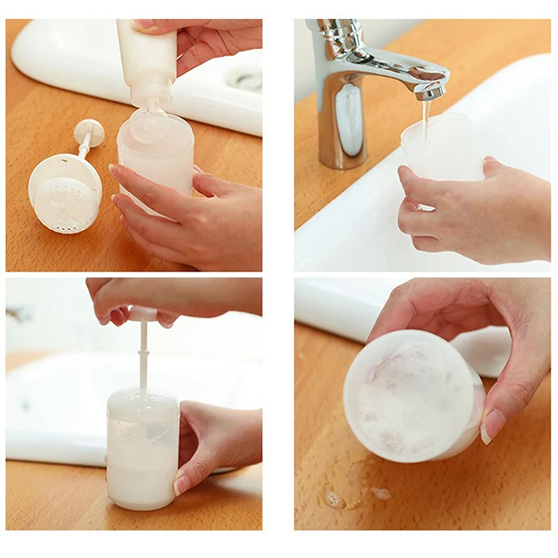 Простое очищающее средство для лица душа ванны шампунь пенообразователь