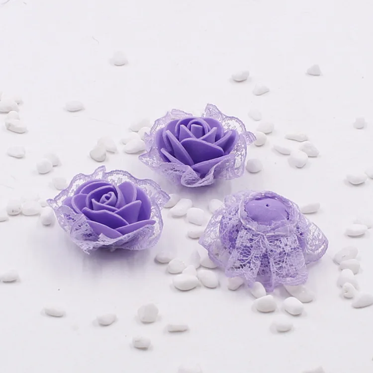 10 шт. 4 5 см кружевные розы|Искусственные и сухие цветы| |