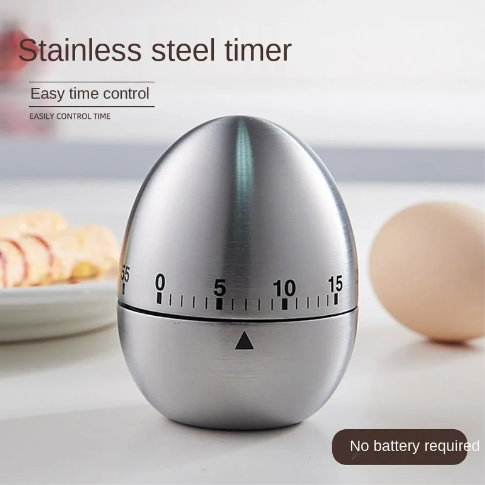 

Kitchen mechanical timer egg type timer 60 minutes student timer baking cooking reminder kitchen supplies
