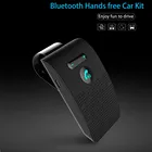 Bluetooth 5,0 громкая связь, беспроводной Mp3 динамик, музыкальный плеер с микрофоном, солнцезащитный козырек, автомобильный комплект, аудиоприемник
